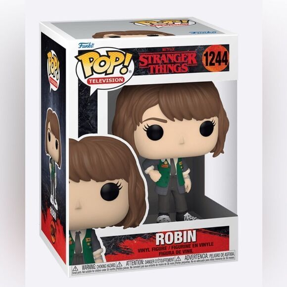 Funko Pop Stranger Things ROBIN Vinyl Figure - Picture 1 of 8